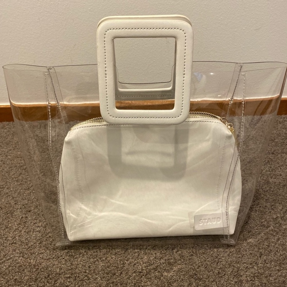 White Staud bag